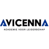 Logo Nederlandse Spoorwegen NS blauwe pijlvorm symboliseert snelheid en beweging bij Avicenna Academie voor leiderschap
